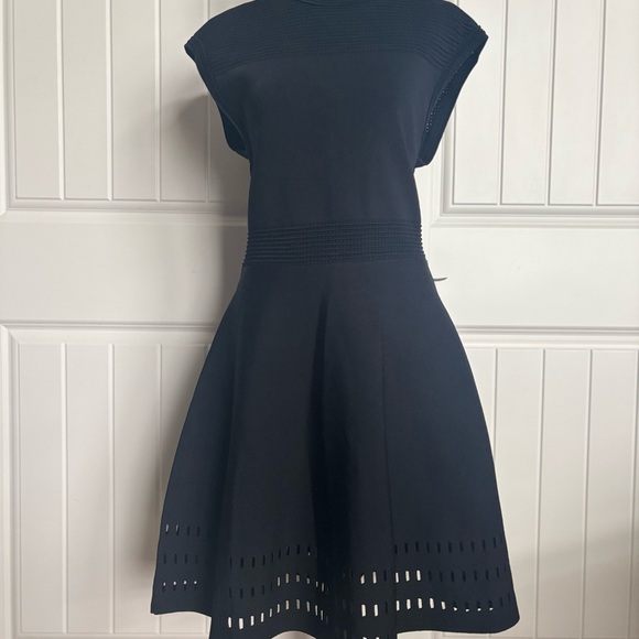 Ted Baker London Black Midi Dress - Picture 2 of 6
